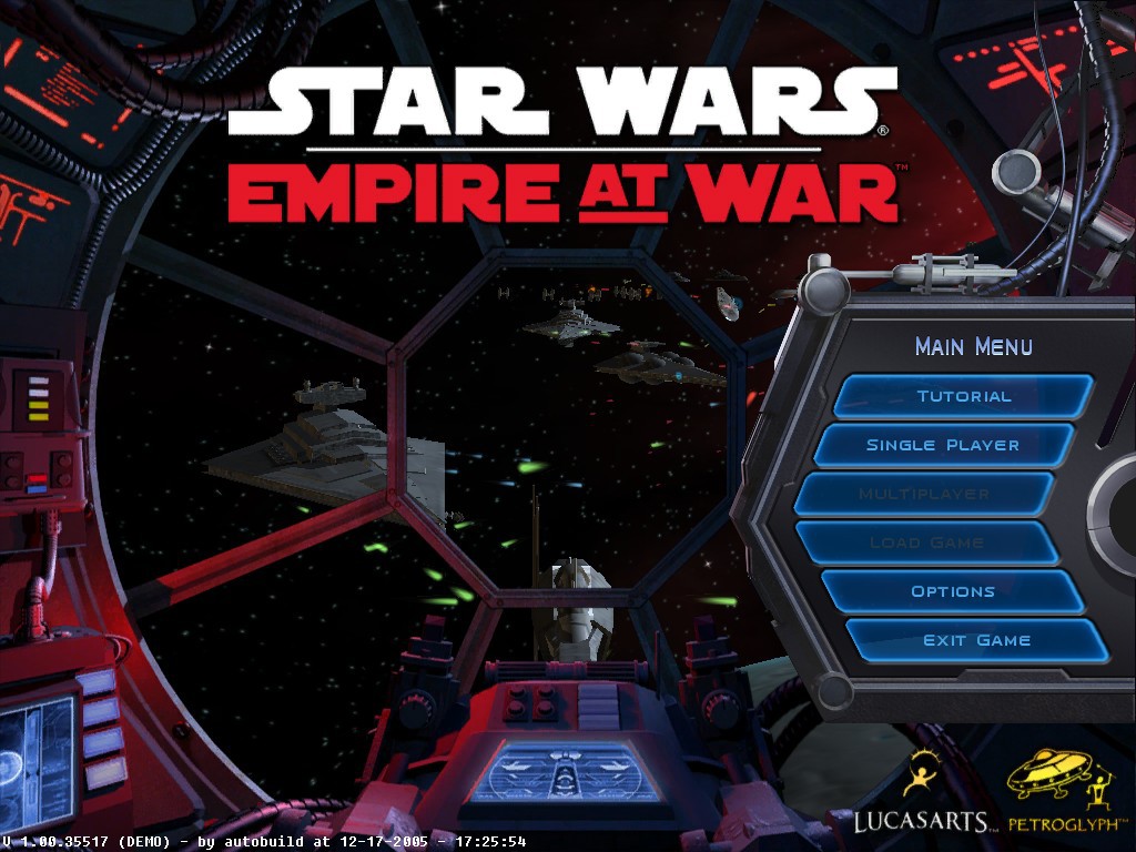 Star Wars Empire At War Demo 84