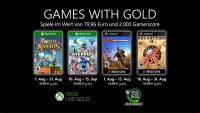 Games with Gold: Diese Spiele gibt es im August gratis