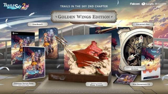 Trails in the Sky 2nd Chapter - Golden Wings Edition ab sofort vorbestellbarNews  |  DLH.NET The Gaming People