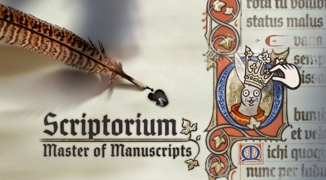 SCRIPTORIUM: MASTER OF MANUSCRIPTS Launches April 16News  |  DLH.NET The Gaming People