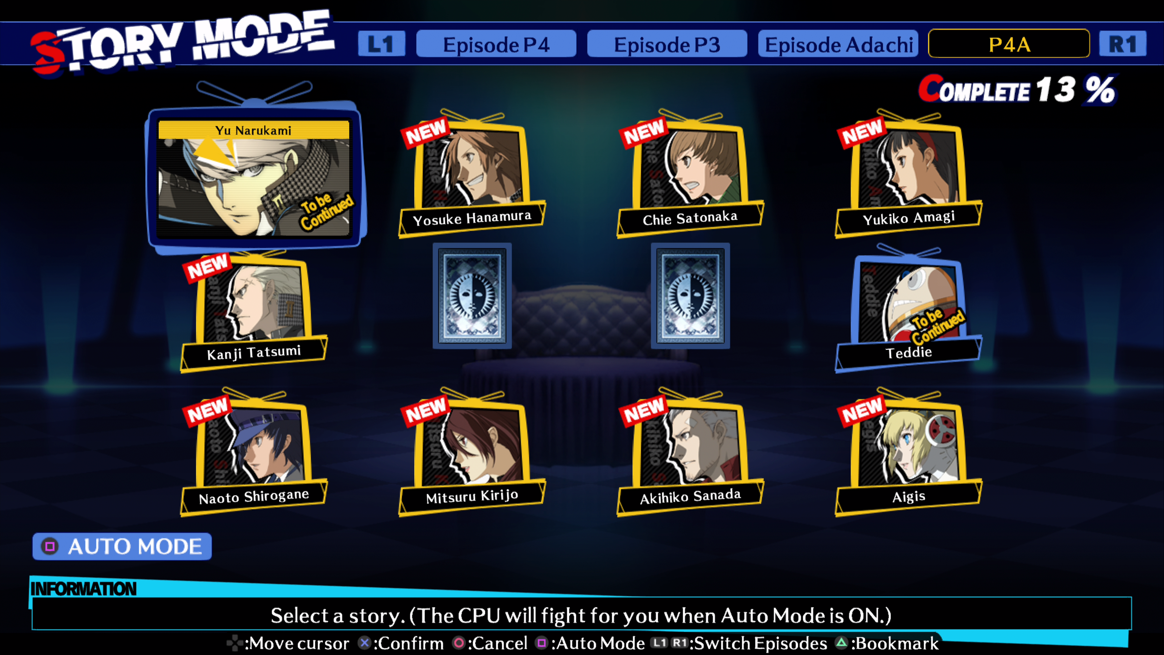 bietet Persona 4 Arena Ultimax einige nette Spielmodi unter anderem der Arc...