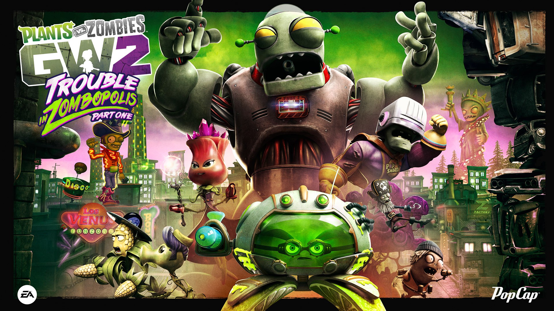 Plants Vs Zombies Garden Warfare 2 Gets New Map Characters And