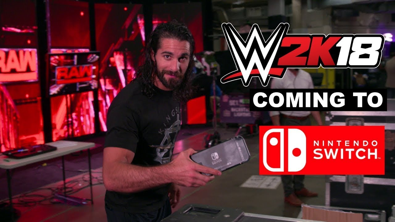WWE Nintendo Switch. Arriving 18