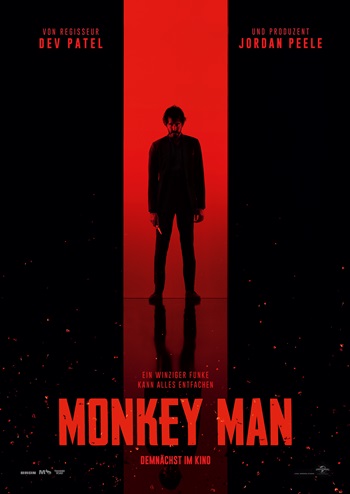 MONKEY MAN Poster