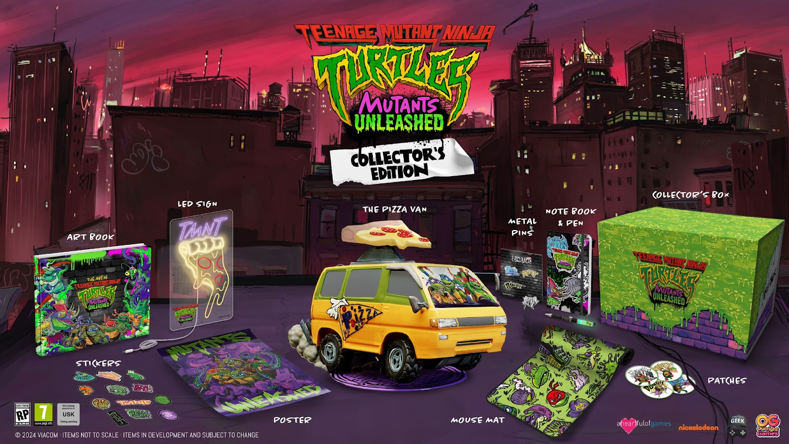 Teenage Mutant Ninja Turtles Mutants Unleashed Deluxe and Collector