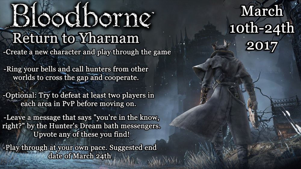 Heartwarming! So nice to see the citizens of Yharnam come together to  celebrate HRHs 70th jubilee! From   : r/bloodborne