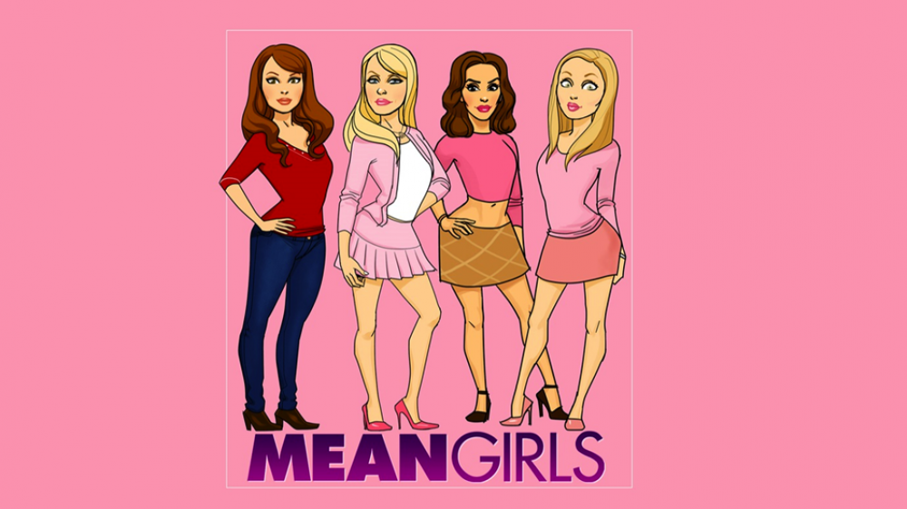 Girls на английском с субтитрами. Mean girls. Mean girls обои. Mean girls игра. Mean girls Постер.