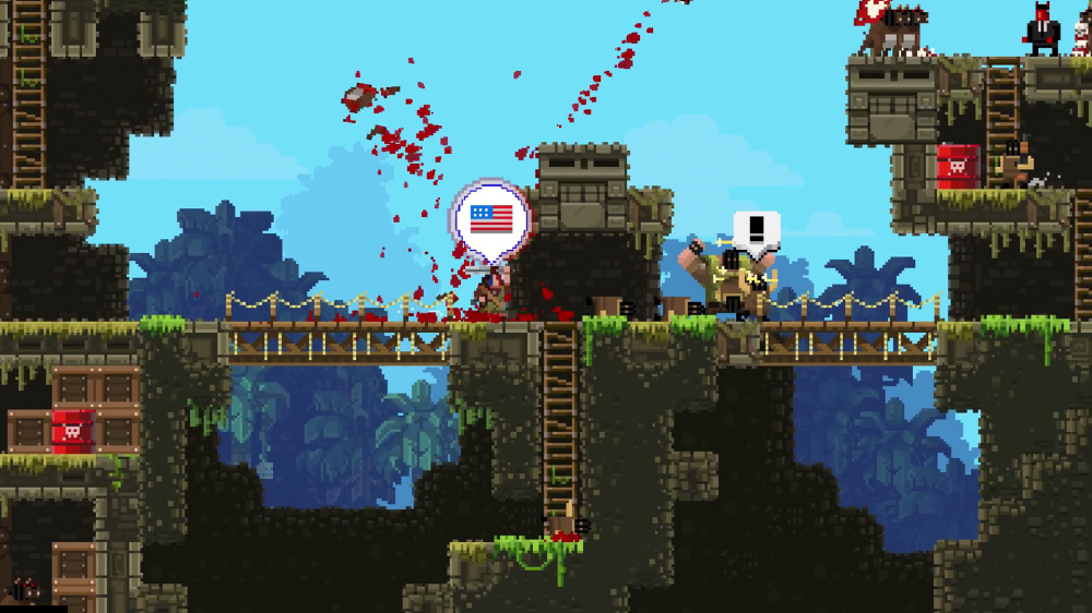 Broforce – New "Freedom" Update Brings New Bros, New Attacks, and Game News Gaming News