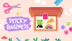 Sticky Business Invites You To Run a Small Sticker-Making Business