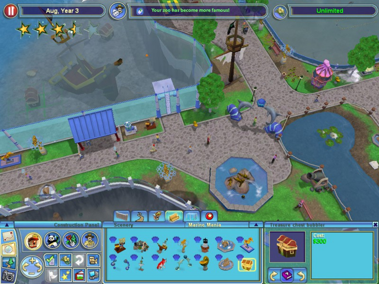 Zoo Tycoon 2 Screenshot, video game screenshot