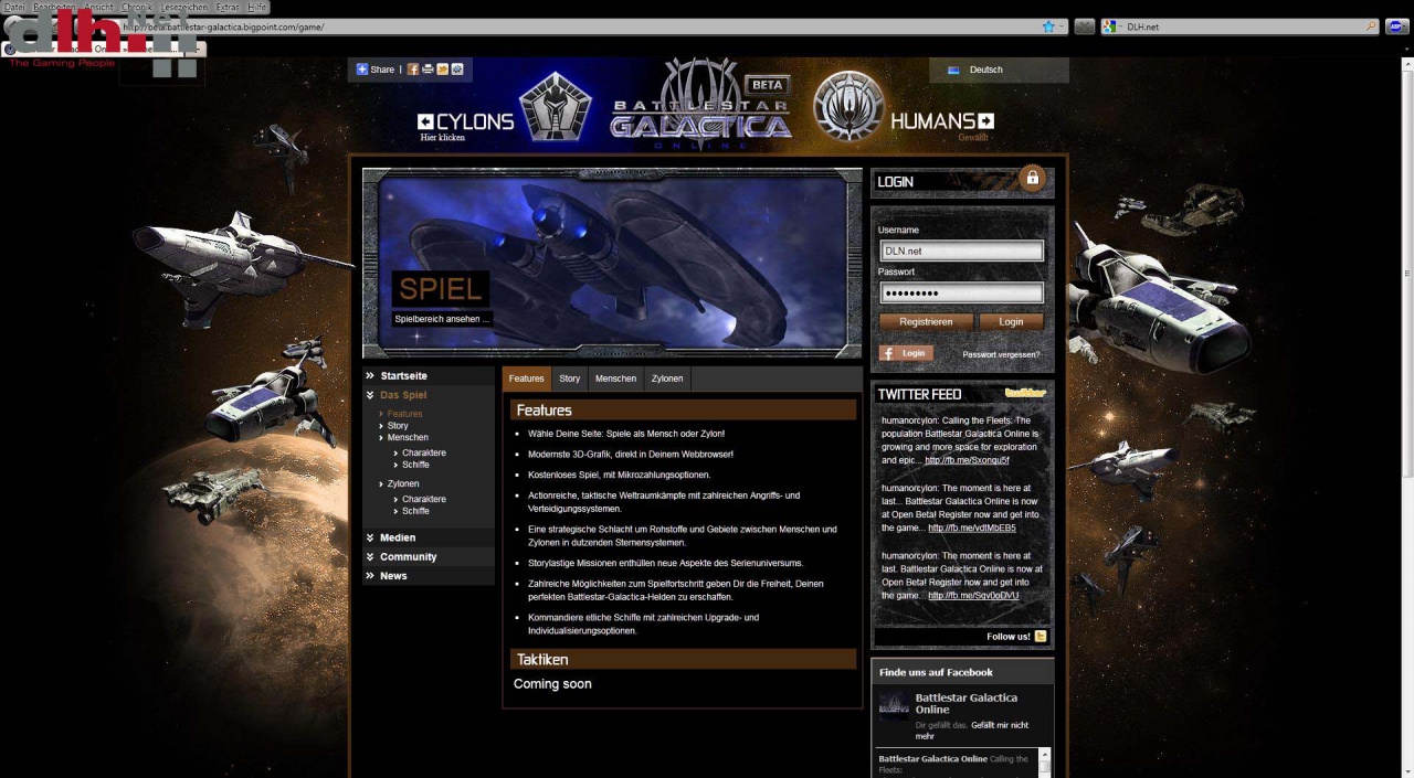 Battlestar Galactica Online Video Game Reviews and Previews PC, PS4