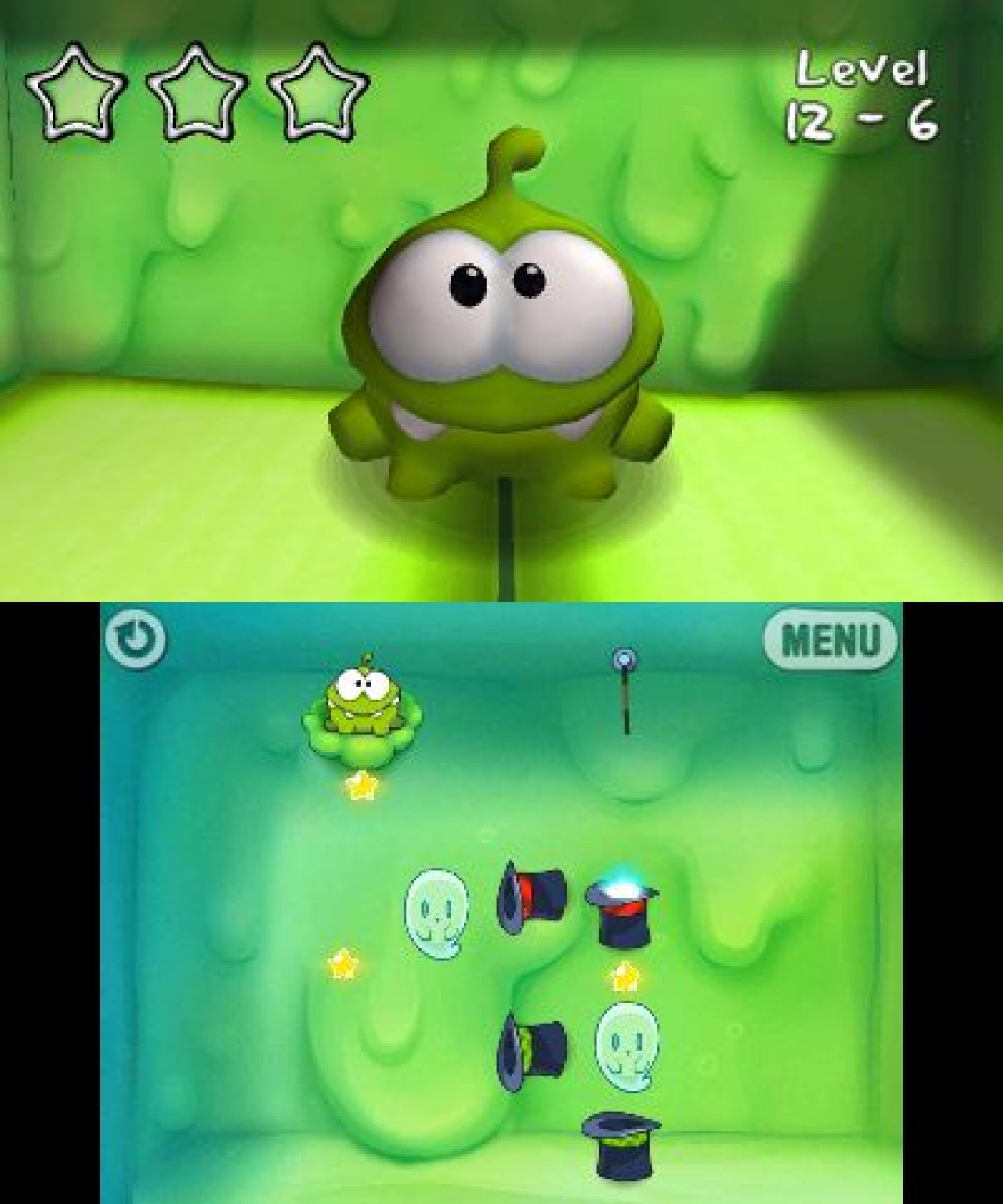 Cut the Rope, Nintendo 3DS download software, Games