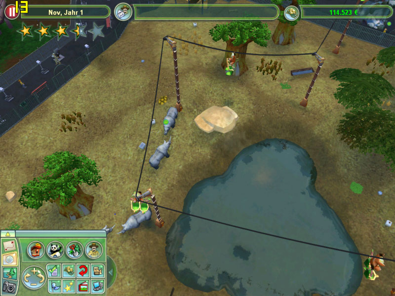 Zoo Tycoon 2 Screenshot, video game screenshot