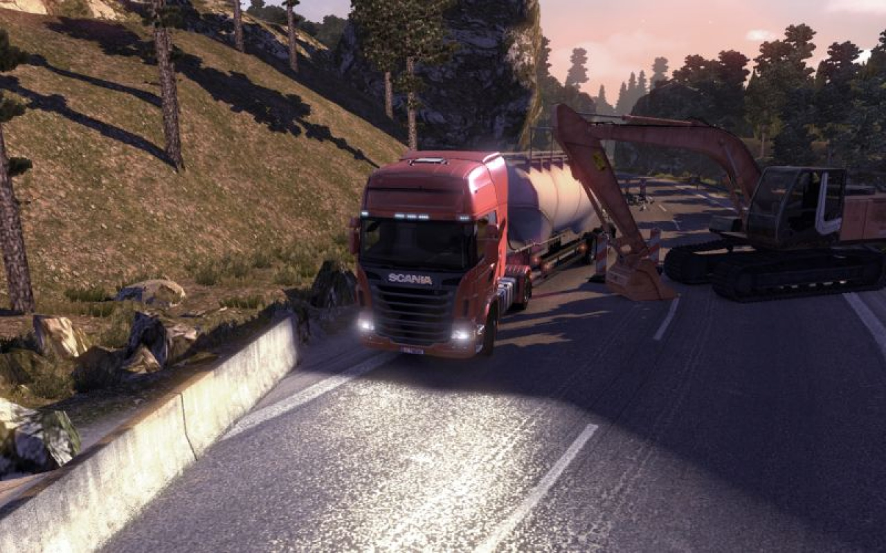 scania truck driving simulator the game