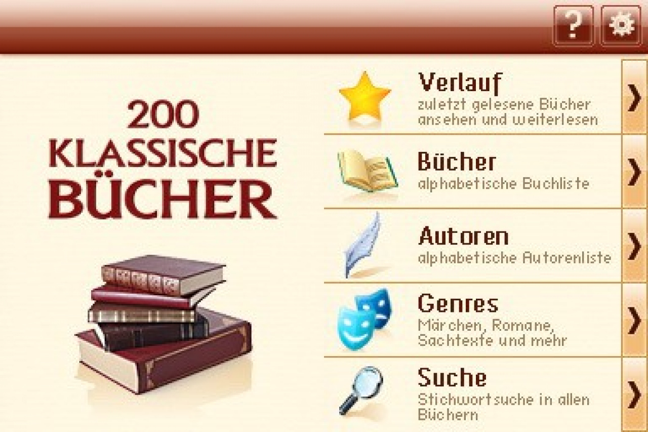 200 klassische Bücher.