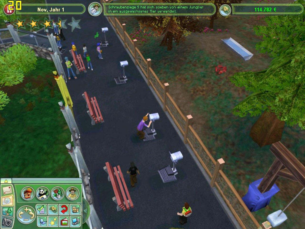 Zoo Tycoon 2 Screenshot, video game screenshot