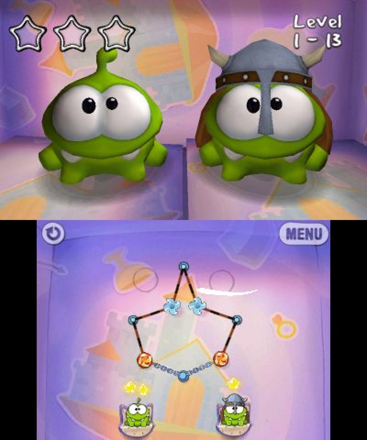 Cut The Rope Review (3DS eShop)