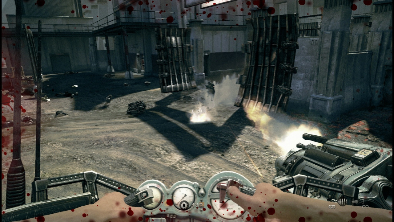 Wolfenstein: The New Order gameplay video - explosive action