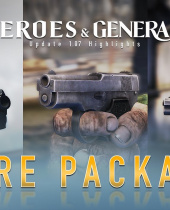 Three New Pistols in Heroes & Generals