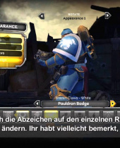 Warhammer 40.000: Space Marine - Tutorial-Video zeigt den Charakter-Editor