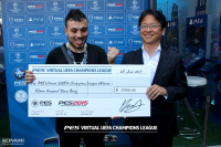 ranzose Rachid Tebane erspielt sich den Titel des PES Weltmeisters