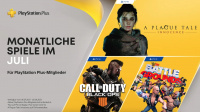 PlayStation Plus-Titel im Juli für PS4 und PS5