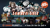 Summer Sale bei Gamesplanet