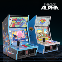 Evercade Alpha – die erste, mit Evercade kompatible Bartop-Arcademaschine