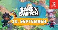 Denn am 10. September 2020 erscheint das knuffige Partyspiel Bake n Switch