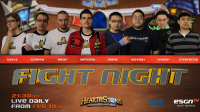 HearthStone kehrt in den Fokus der eSport-Pro-Gaming Show Fight Night zurück
