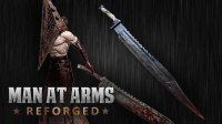Watch Man At Arms Make Silent Hill Villain Pyramid Heads Great Knife
