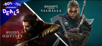 Beim Legendary Sale im Ubisoft Store bis zu 75 % Rabatt auf beliebte Spieleserien erhalten