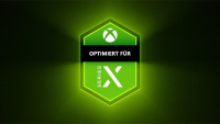 Das ist das Optimiert für Xbox Series X-Badge