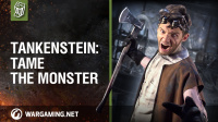 World of Tanks Blitz Halloween Special Tankenstein
