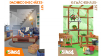 Die Sims 4: Gewächshaus-Set und Die Sims 4: Dachbodenschätze-Set