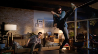 Guitar Hero Live Pits James Franco Against Lenny Kravitz in an Epic Rock Battle With the Premiere of the Win the Crowd Win the Crowd Live-Action Trailer