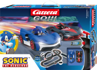 Der ikonische SEGA-Held Sonic the Hedgehog flitzt im Speed Star über die Carrera GO