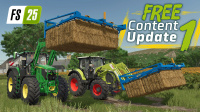 Kostenlose Maschinen für Landwirtschafts-Simulator 25: Erstes Content-Update ist veröffentlicht
