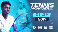 TENNIS MANAGER 25 Launch-Ankündigung