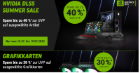 Tolle Angebote mit bis zu 40 % Rabatt auf NVIDIA-Produkte beim Notebooksbilliger Summersale