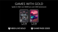 Games with Gold: Diese Spiele gibt es im August gratis