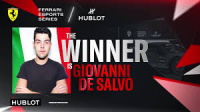 Ferrari Hublot Esports Series: Giovanni de Salvo sichert sich im großen Finale den Sieg