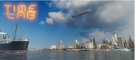Mit der Hindenburg durch New York