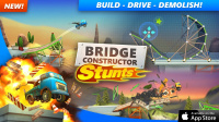 Bridge Constructor Stunts ist jetzt verfügbar auf iOS
