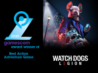 GAMESCOM 2020: WATCH DOGS LEGION ERHÄLT DEN AWARD