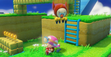 Toadette mischt kräftig mit in Captain Toad: Treasure Tracker