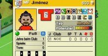 Nintendo Pocket Football Club - Screenshots zum DLH.Net-Review