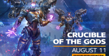 Skyforge – First Major Update Crucible of the Gods Coming Aug. 11th