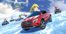 Mario Kart 8 - Mario tritt im Mercedes-Benz aufs Spaßpedal