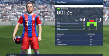 Mario Götze ist Coverstar für PES 2015